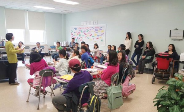 뉴잉글랜드 한국학교는 지난 10월 31일 문화교육부를 대상으로 2차 학부모 초청 공개수업을 개최했다