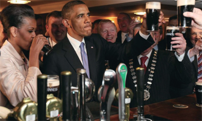 오바마 대통령의 퇴임을 기념하는 맥주가 출시된다