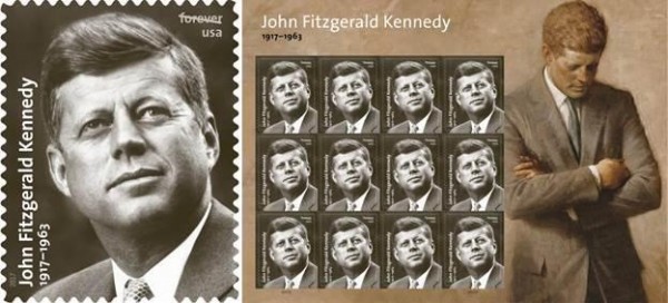 존 케네디 대통령 100주년 기념우표 = 미우체국
