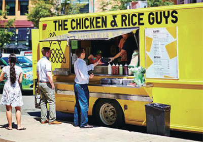 치킨 앤 라이스 음식에서 대장균이 발견되어 보스톤 지역 레스토랑과 푸드 트럭 영업이 중단 되었다