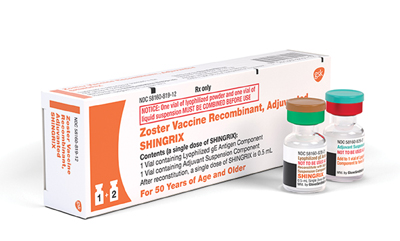 미질병통제센터(CDC)는 50세 이상의 모든 성인들은 새로운 대상포진 백신 싱스릭스(Shingrix)를 접종받을 것을 권장했다