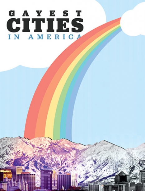 성적 소수자 잡지, The Advocate가 미국 내 게이 친화적인 도시들을 발표했다.