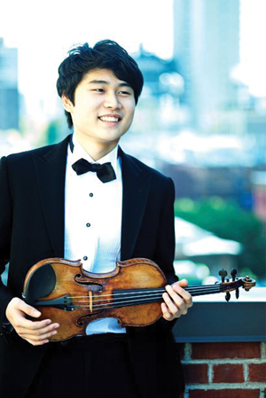 바이올리니스트 양인모씨가 오는27일 퍼네일 홀에서 보스톤 클래시컬 오케스트라와의 베토벤 협연을 펼치게 된다